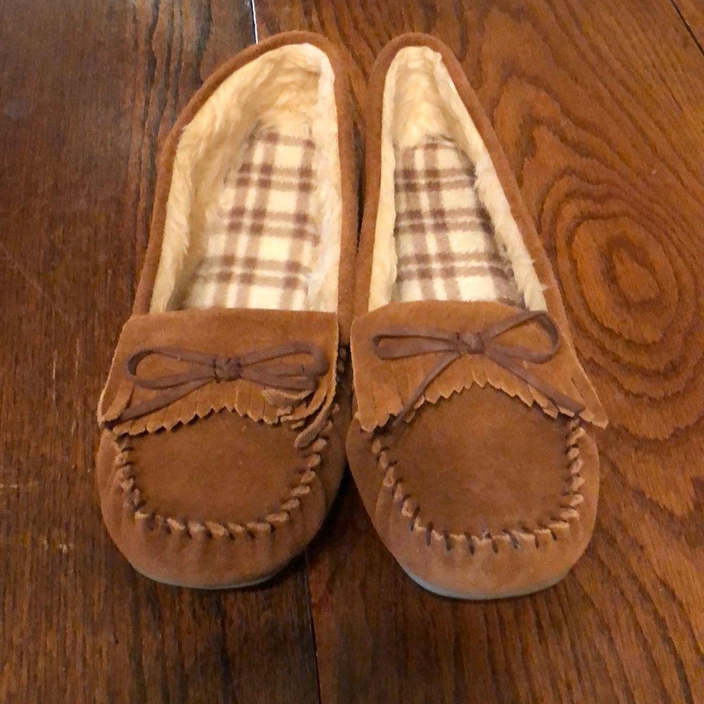 Brown Women’s Moccasins size 9/10